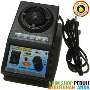 ULTRASONIC PEST MOUSE Alat Pengusir Tikus 5 Watt 10 Khz Kecoa Nyamuk Lalat Serangga Ultra Sonic Pest Control Ahim Shop