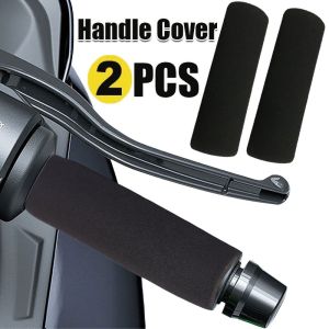 2 cái tay lái xe máy thông dụng bìa miếng xốp mềm bọc tay nắm chống trượt và chống sốc tay lái Bìa phụ kiện xe máy