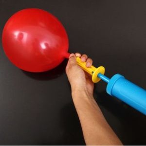 Pompa Angin Balon Manual Pompa Tangan Plastik Ukuran 28cm