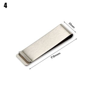 PRIMEPICKGLOBAL Useful Convenient Metal Stainless Steel Clips Brass Pen Folder Notebook Holder Handmade Leather