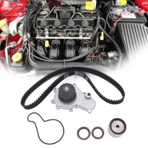 Complete Timing Belt set with Water Pump Engine Component Simple Installs for 1995 to 2005 Vehicles Enhanced Stability