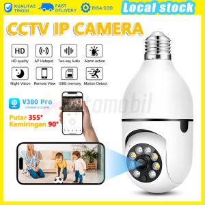 CCTV IP Camera WIFI V380Pro 1080P Jarak Jauh Mini Sambung Hp Satu Wireless Wifi Kamera Cctv Untuk Rumah Sisi Tv Pakai Hp Jarak Jauh Lampu Night Vision
