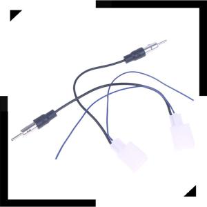 ❣💕WonderfulBuyinge อะแดปเตอร์สายต่อวิทยุในรถยนต์1 2ชิ้น12V สำหรับ Toyota Land Cruiser