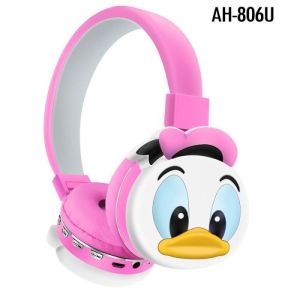 Headset Bando anak 3D Karakter Motif Kartun Lucu Headphone Bluetooth HF 304