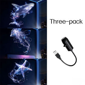 VIVOLILV 【24H SHIPPING】Ocean Projection Dream Night Light USB Powered LED Star Sky Butterfly Atmosphere Light Car Bedroom Children Gift