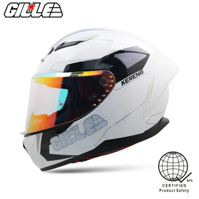 GILLE FF007 KERENA Pheby & Trace Single Visor Full Face Motorcycle Helmet