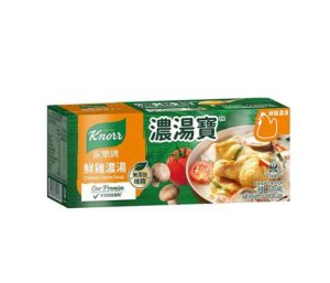 KNORR HK Dense Soup Treasure Jelly (Pork / Chicken) l 香港家樂牌 濃湯寶 (32G x 4pcs per box)