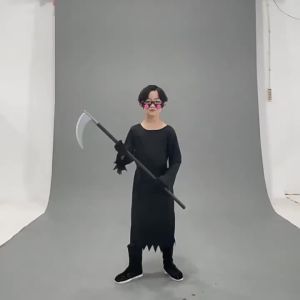 Trang phục cosplay trẻ em ma cà rồng Grim Reaper cho Halloween hóa trang ninja ma quái