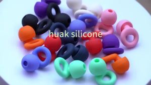 Nút tai silicon có thể tái sử dụng - Khử tiếng ồn Bảo vệ thính giác độ trung thực cao khi ngủ bơi lội du lịch và buổi hòa nhạc