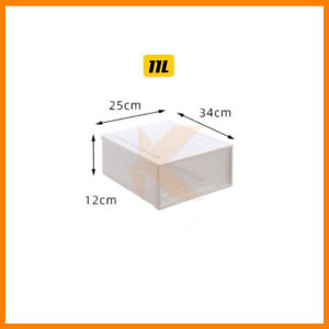 【K-Home】IKEA Clothes Stackable Organizer Home Organization Kotak Simpan Barang Laci Almari Baju 衣橱收纳盒 Wardrobe Storage D