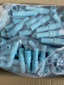 [ส่งฟรี ถูกมาก 20ตัว] แป๊ปรีดเกลียว 1 ข้าง 1/2 นิ้ว ข้อต่อสวมสายยางเกลียวนอก  สวมสายยางขนาด4หุน 5หุนได้ ออกใบกำกับภาษีได้