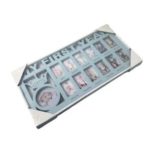0-12 tháng hình ảnh cột mốc Khung Ảnh Quà lưu niệm năm đầu tiên trẻ sơ sinh cắt dán Lưu Niệm Hình ảnh khung phát triển Quà Tặng
