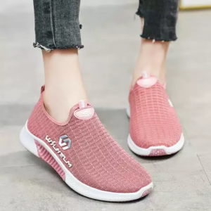 BONUS KAOS KAKI Sepatu Sneakers Wanita Slip on Import SW06