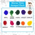COD- isi Tinta Stempel Flash otomatis / Anti Air & Pudar / Permanen / Cap stempel / Warna tinta Stempel / tinta tanpa bantalan flash. 