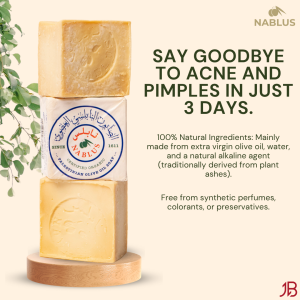 1pcs (Paper wrap) Nablus Traditional Natural Organic Soap 125g | Sabun Minyak Zaitun dari Palestin