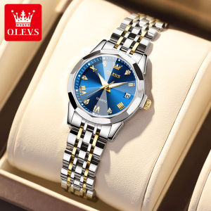 OLEVS Watch for Women Original Branded Genuine Stainless steel Water Proof Elegant Luminous Ladies Watches