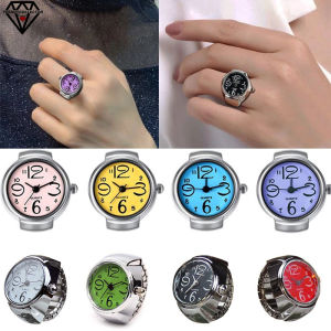 Nhẫn Nam Nữ Thời Trang Nhẫn Đồng Hồ Đeo Tay Thạch Anh Đàn Hồi Quà Tặng Trang Sức Cặp Đôi