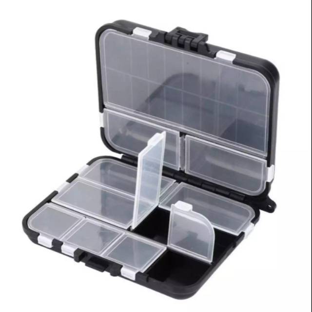 Box Kotak Kail Pancing 10 & 12 Sekat Multifungsi | Lazada Indonesia