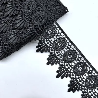 LC91322 2.5inci Chemical Lace Border Lace Renda Baju