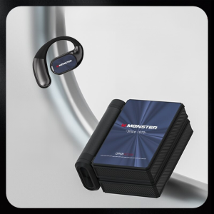 หูฟังบลูทูธไร้สายแบบเกี่ยวหู หูฟังบลูทูธ แบบเกี่ยวหู ไม่ใส่ในหู ลดเสียงรบกวน หูฟังบลูทูธไร้สาย TWS หมุนได้ 180°