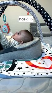 Newborn Anti-Reflux Baby Pillow Adjustable Head Deviation Correction Baby Nursing Pillow