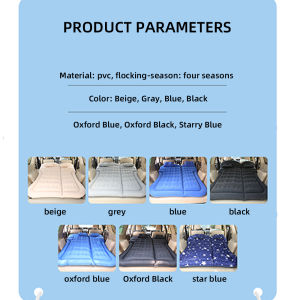 เตียงเบาะอากาศฟูกนอนเป่าลมที่พองได้อัตโนมัติสำหรับผู้ใหญ่รถเตียงเบาะอากาศพับเก็บได้เหมาะสำหรับการตั้งแคมป์กลางแจ้งแบบขับรถเที่ยวด้วยตัวเอง