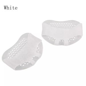 แผ่นซิลิโคนรองช้ำพื้นรองเท้า พื้นรองเท้าลดแรงกระแทก ป้องกันอาการปวดเท้า ระบายอากาศได้ ดูแลสุขภาพ แผ่นรองส้นเท้า insole (1คู่ )