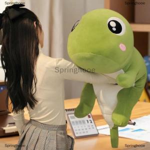 [COD] Springhooe 1 Piece Lovely Soft Anime Animal Dinosaur Stuffed Kawaii Room Decor Doll Pillow Toy For Kids Girl Gifts 60 80CM Long Dinosaur Plush Toys