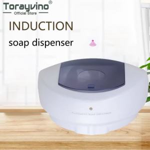 LDIES Torayvino Bathroom Automatic Liquid Soap Dispenser Smart Sensor Touchless ABS Soap Dispenser Wall Mounted For Kitchen 6B1Q3