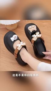 WomenS Summer Fashion Flip-Flops 2028 New Style Pearl Rhinestone Round-Toe Clip-Toe Flat Non-Slip Sandals
