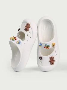 Yuangang Baotou WomenS Summer New Thick-Soled Non-Slip Hole Slippers For Outdoor Wear