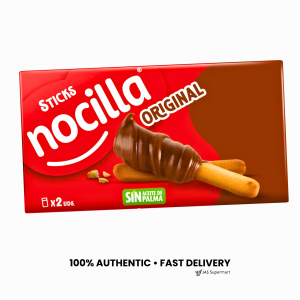 Nocilla Sticks Original & Chocomix 2 x 30g Hazelnut Cocoa Spread with Breadsticks Snack