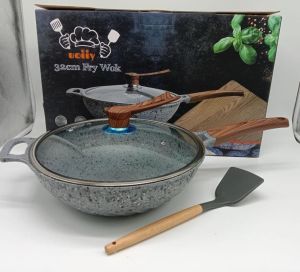 #READY STOCK# 26CM/32CM FRY PAN BRAND UOIIY