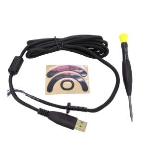 Metal Screwdriver Cable Mouse Feet Skates Replacement Umbrella Rope Mouse Cable for G403 Accessories