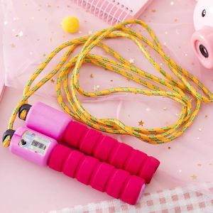 ZH252 Fitness Rope Skipping Tangle-Free with Ball Bearings Rapid Speed Jump Rope Cable Counting Skipping Nylon Rope