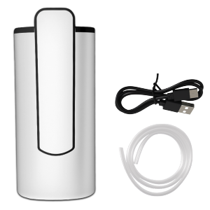 [USB Charge] Foldable Water Pump Dispenser Automatic Water Bottle Pump Electric Portable high output timer function Quantitative Drinking