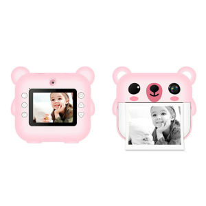 -CLUBLU- Máy Ảnh Mini in Nhiệt Chụp Lấy Liền Kỹ Thuật Số Camera Y6E Với 2 Cuộn Giấy Nhiệt Cho Bé