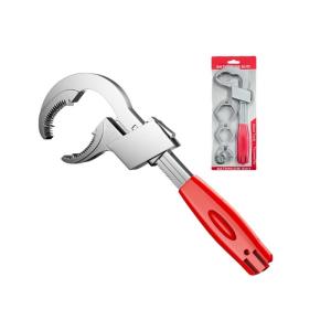 Water Tap Wrench With Ergonomic Handle Adjustable Double Ened Sink Spanner For Efficient Under Sink Maintenance Work
