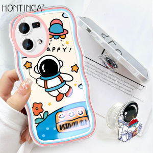 (Giá Đỡ Miễn Phí) hontinga Ốp Cho OPPO Reno 8Z 5G 7Z 5G 8 4G 5G Reno8 Pro Reno8 Z Reno7 Z Ốp Trong Suốt Ốp Cao Su Chống Sốc Toàn Bộ Silicon Mềm Hình Phi Hành Gia Hoạt Hình Ốp Lưng Ốp Điện Thoại Ốp Mềm dành Cho Bé Gái