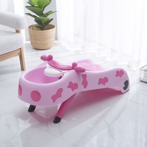 เตียงสระผมเด็ก ขนาดใหญ่ เก้าอี้สระผมเด็ก อ่านรองรับ นม