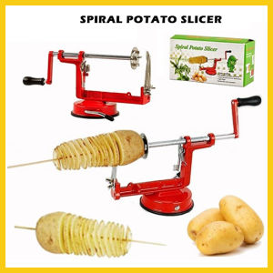 Spiral Potato Slicer Chips Pengiris Kentang Pemotong Kentang Spiral