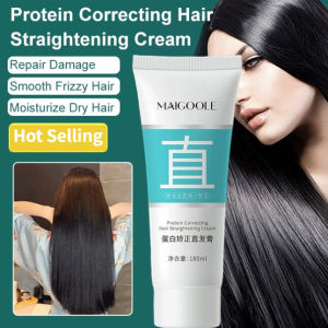 ubat lurus rambut rebonding tahan lama hair rebonding cream ubat krim lurus Protein correction hair straightener cream permanent hair straightener cream with comb直发膏 永久