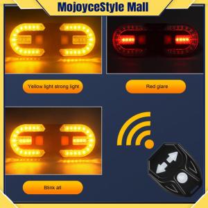 【Free Shipping】 Bicycle Rear Light with Wireless Remote - Ideal Taillight for Nighttime Cycling Adventures