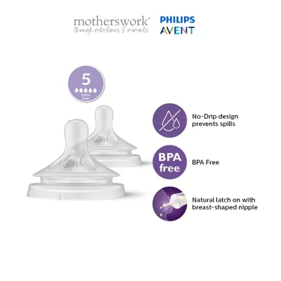 Philips Avent Baby Natural Response Teats 3.0 - T1 / T2 / T3 / T4 / T5 / T6