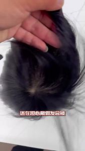 Fine cutting 3# net  NPU around Hand woven 100% Human Hair Man Toupee Natural Looking Straight  Wig Remy Human Natural Hair Men Toupee Invisible Knots