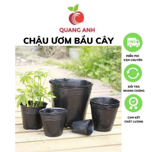 1Kg Chậu Ươm Cây Giống Nilon Đen - Bầu Ươm Cây Giống Các Loại Cây Trồng - Đủ Mọi Kích Thước