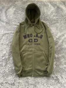 Jaket Hoodie Zipper WHO.AU California 1849 Premium Quality