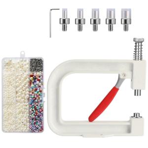 Bead Making Machine Handheld Pearls Setting Machine Handmade Beading Accessories For DIY Crafts And Fashion Design