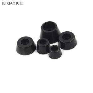 [LIXIAOJU] 10Pcs Black Rubber Round Cabinet Instrument Case Feet Foot Circular Bumpers Pads