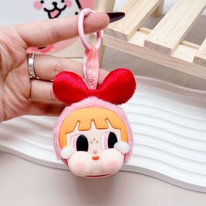 （READY STOCK）CRY BABY Power Puff Girls Gantungan Kunci tas Boneka Popmart Keychain ppg lucu viral (NO BOX)
